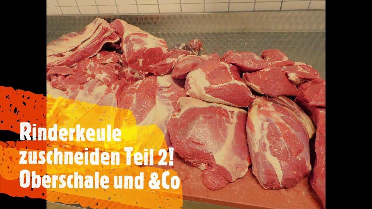 Rinderkeule zuschneiden- Teil 2! So wird`s gemacht - Profimetzger Ralf