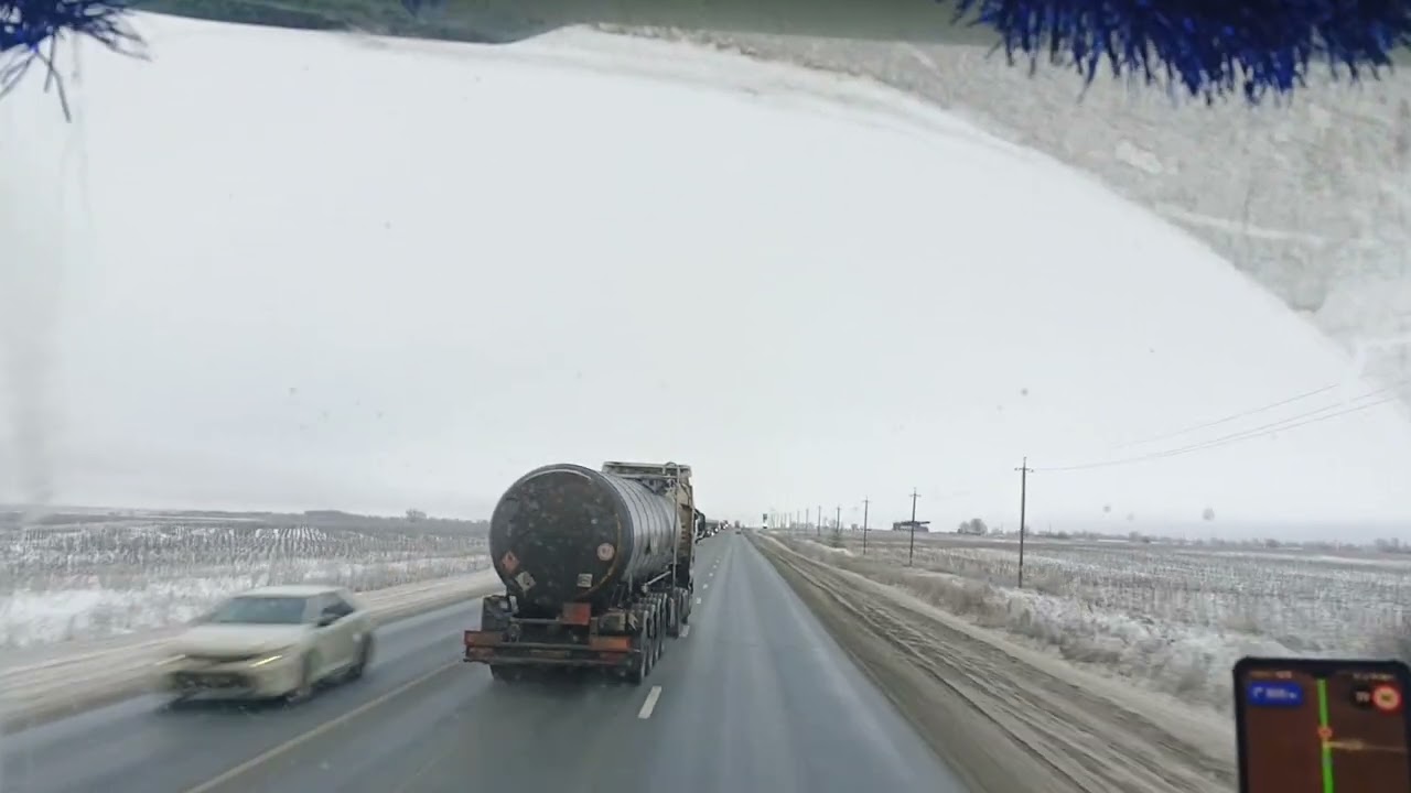 Рейс Омск-Новороссийск. Фурийский дрифт! 2 серия.