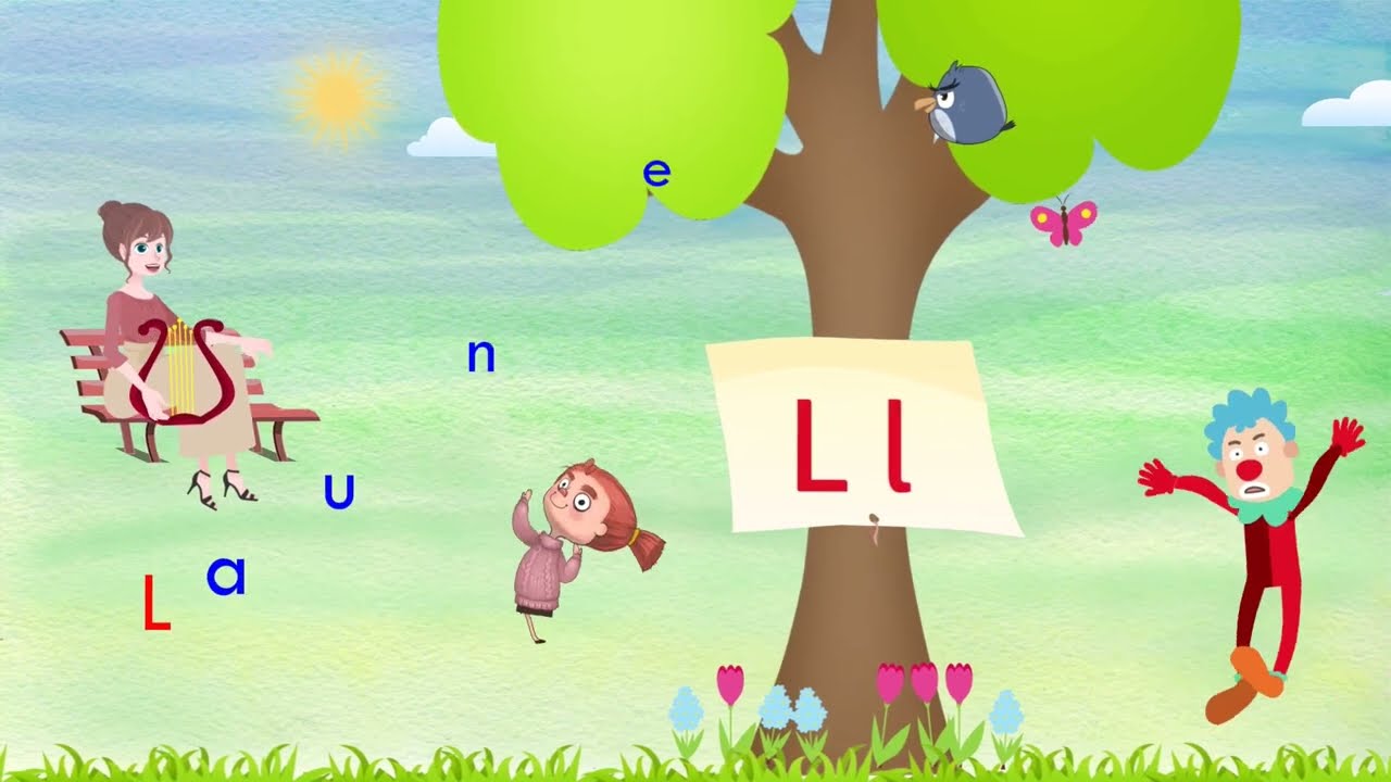 ABC-Lied - Buchstabe L - mit Kiku, dem Clown