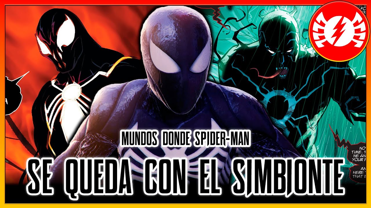 Mundos donde Spider-Man SE QUEDÓ con el SIMBIONTE VENOM