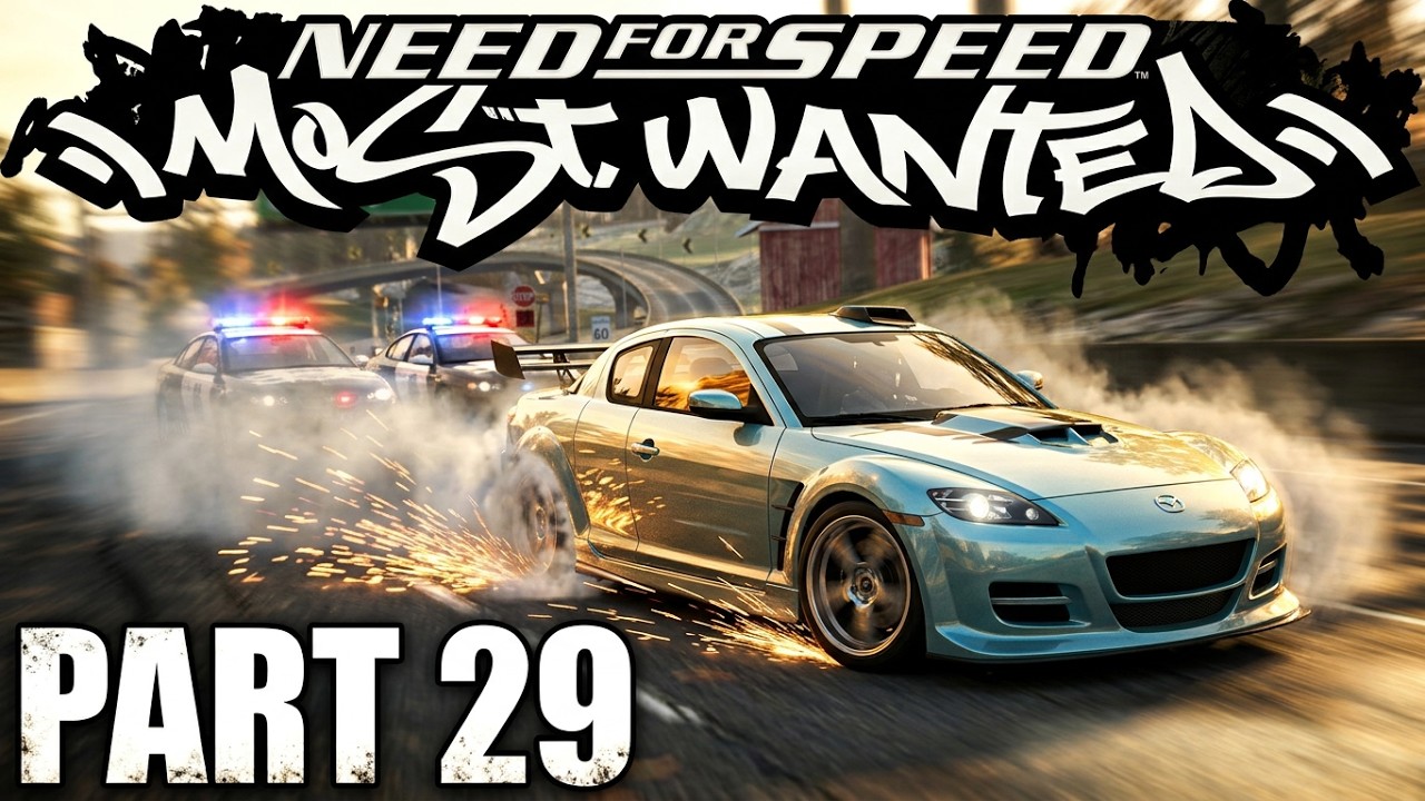 Need for Speed: Most Wanted (Gameplay Walkthrough on keyboard - Part 29)