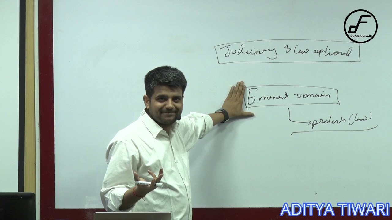 law optional upsc and judiciary preparation | Why not to club it? | Aditya Tiwari Sir