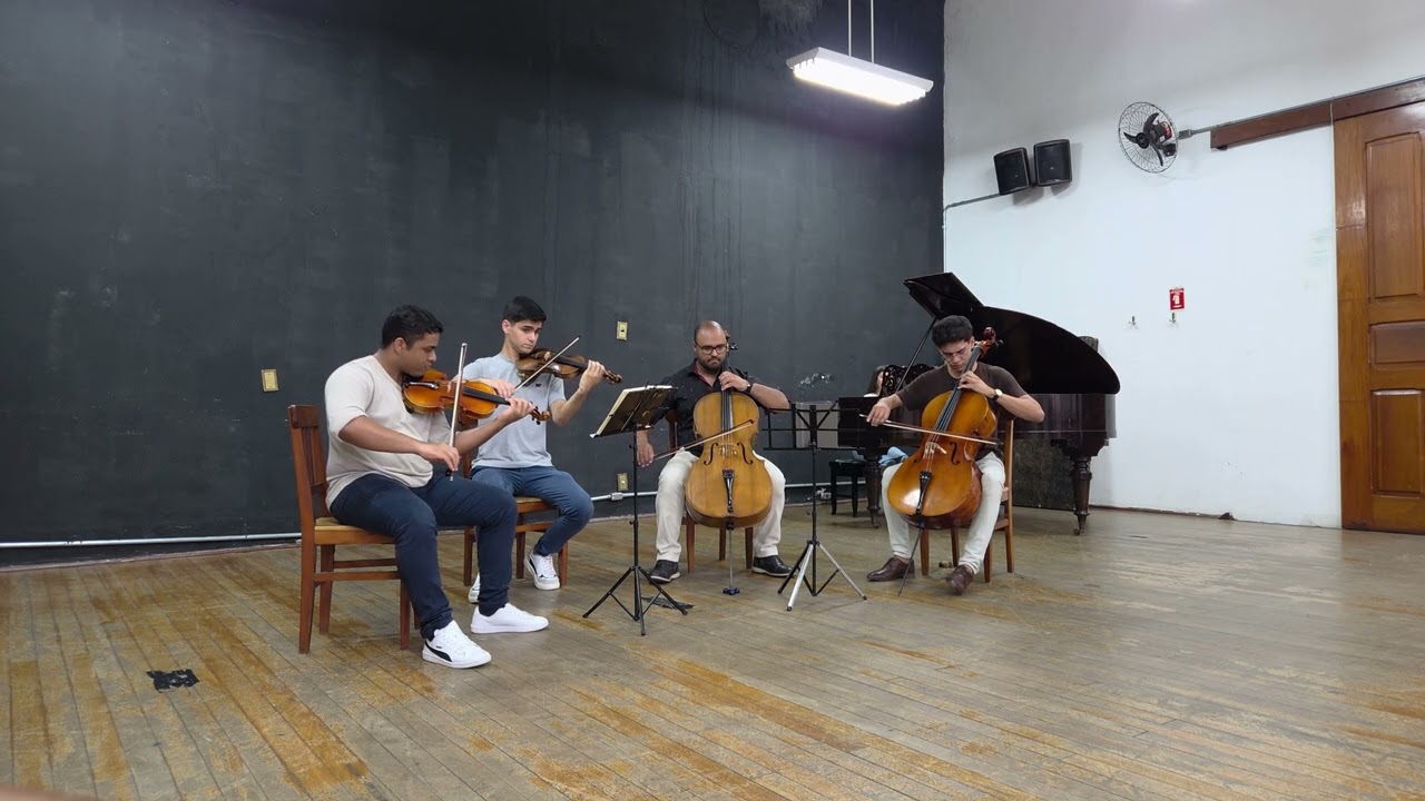 Hino 221 - A decida do espírito Santo quarteto de cordas