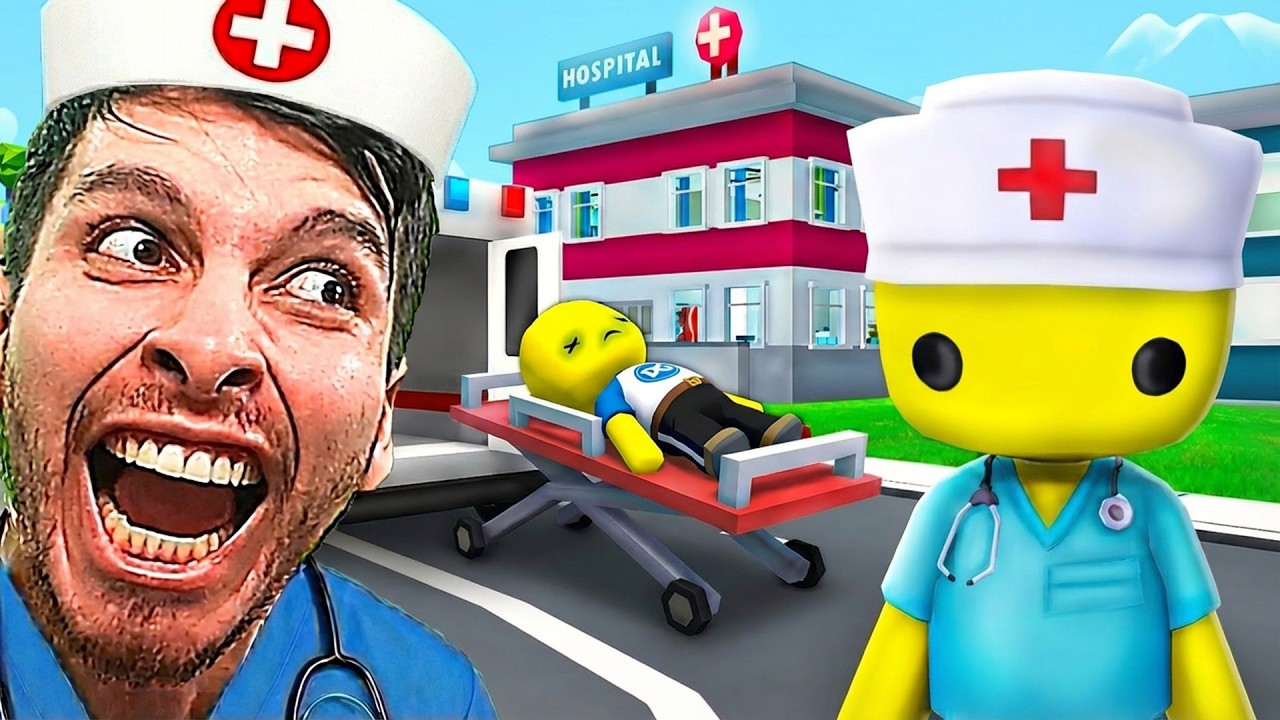 SOY MILLONARIO TRABAJANDO EN EL HOSPITAL !! - WOBBLY LIFE #2