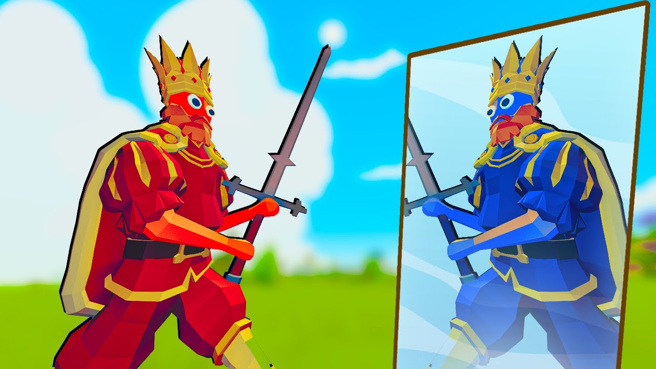 TABS - Can We Use The MIRROR CHALLENGE to Beat the Campaign in Totally Accurate Battle Simulator?!