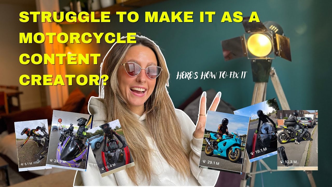 WHY YOU CAN'T MAKE IS AS MOTORCYCLE CONTENT CREATOR | (and how we can fix it)!