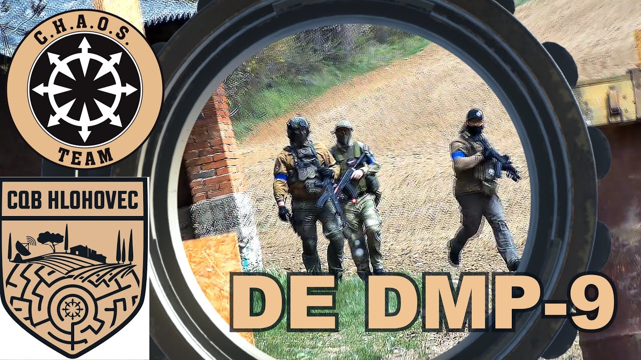 Airsoft CQB Hlohovec - Solo CQB Gameplay #1 - DE DMP-9 [&Scaron;nek]