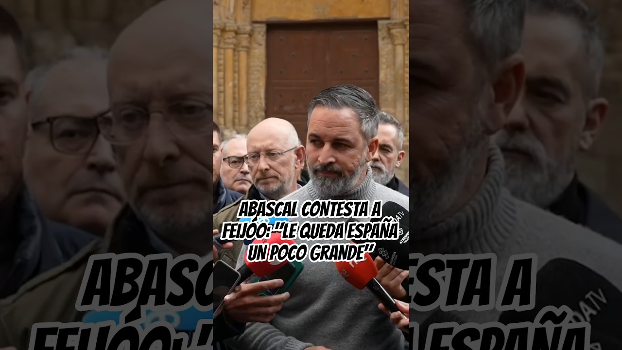 ABASCAL CONTESTA A FEIJ&Oacute;O: 