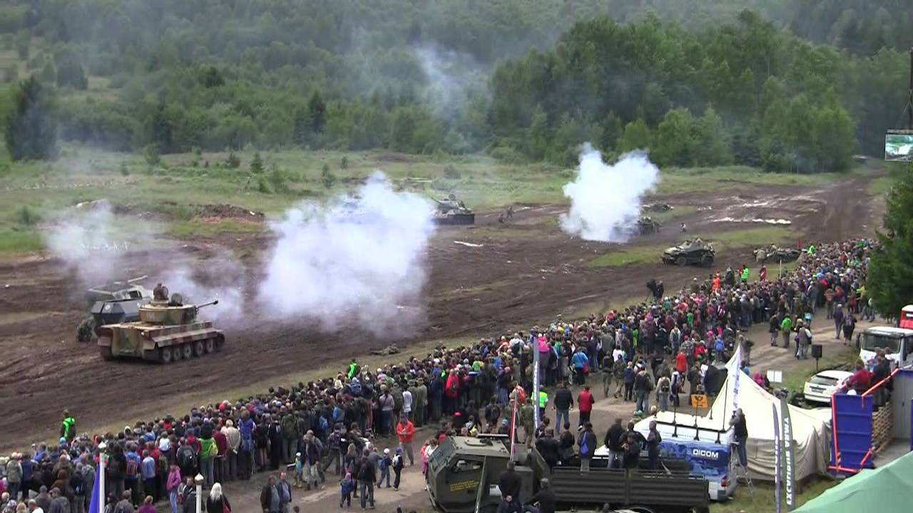 Bahna 2015 historická ukázka 70. výročí osvobození