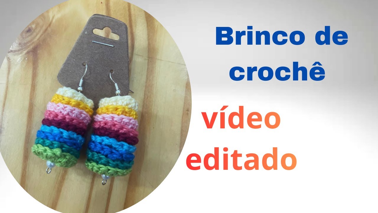 #brinco de crochê #cristinaamaduro