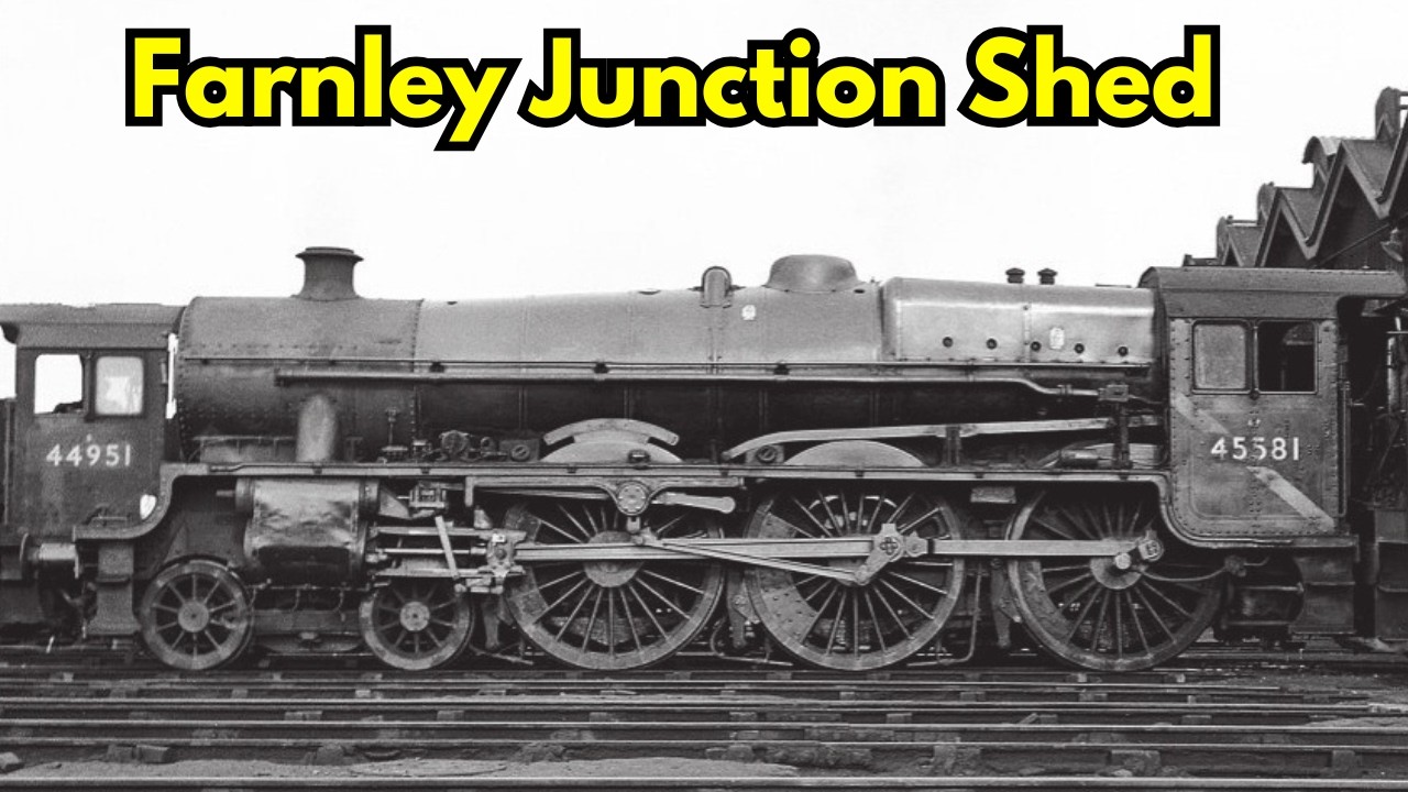Lost Leeds Steam – Farnley Junction Shed (25G / 55C) #leeds #farnley #locomotive #steam #fyp