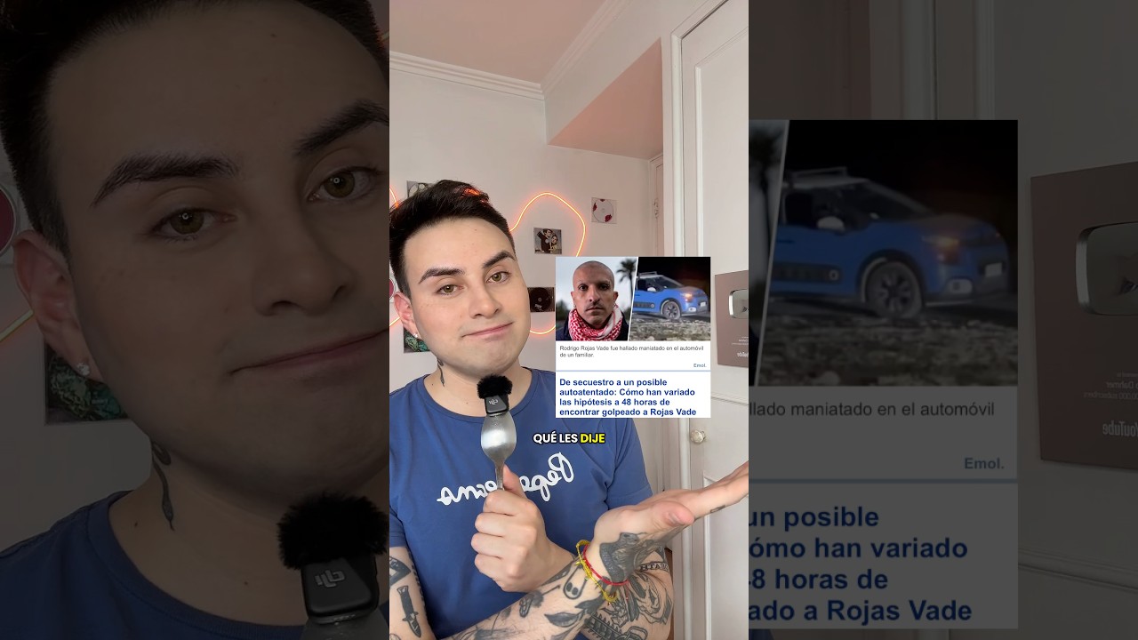 Parece que Rojas Vade s&iacute; fue auto atentado 🤭 #rojasvade #politica #noticias #octubrismo