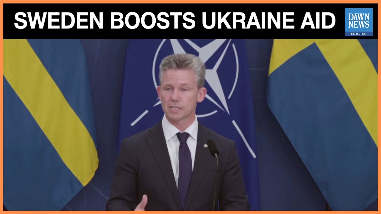 Sweden Commits Additional $7.5 Billion in Military Aid to Ukraine | Dawn News English