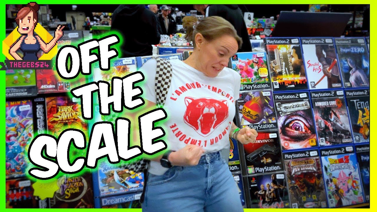 The Biggest Retro Game Market in the UK! This will make you head spin!! (PART 1)