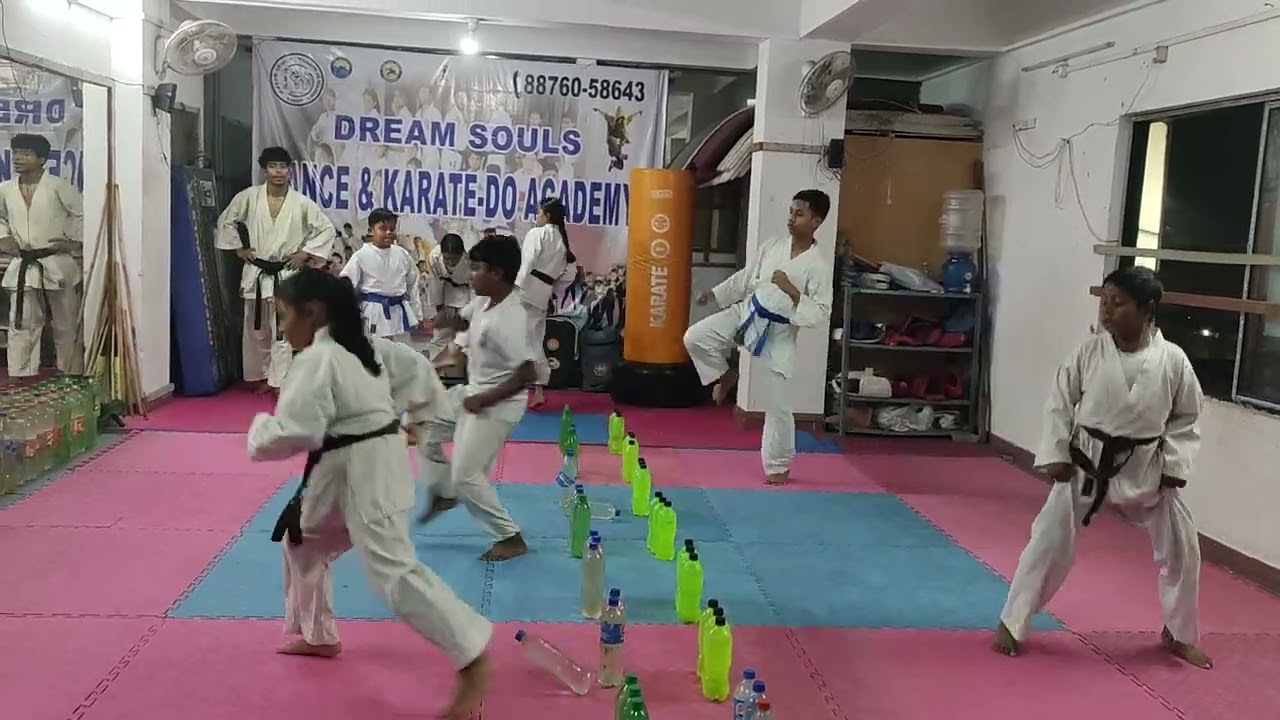 Karate Training #video #karate #kumite #class #shotokan #aibska #dreamsouls 