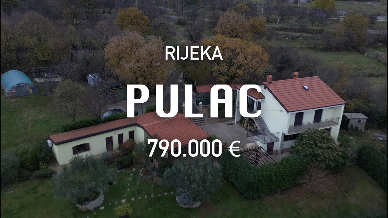 RIJEKA, PULAC – kuća na osami, rijetkost u ponudi