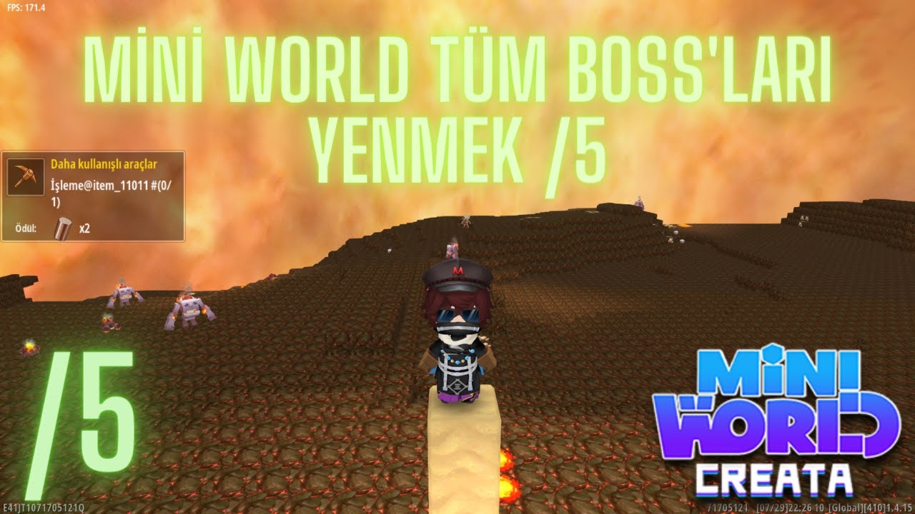 Mini World Tüm Boss'ları Kesmek /5
