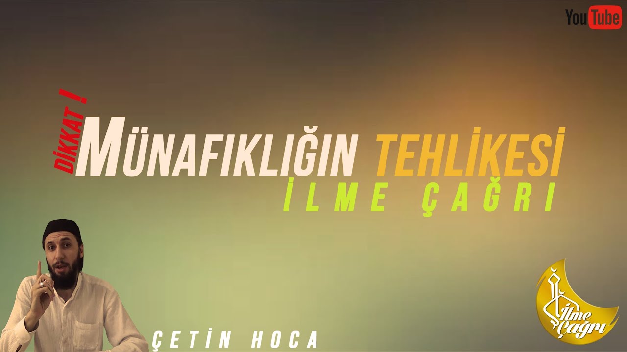 Samimi Olmak l İlme &Ccedil;ağrı l &Ccedil;etin Hoca l Kısa Dersler