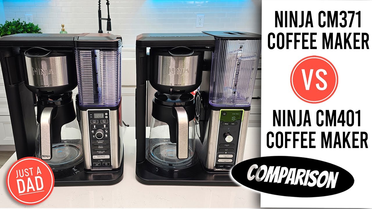 Ninja Coffee Maker COMPARISON: CM371 Hot & Iced vs CM401 Specialty 10-cup