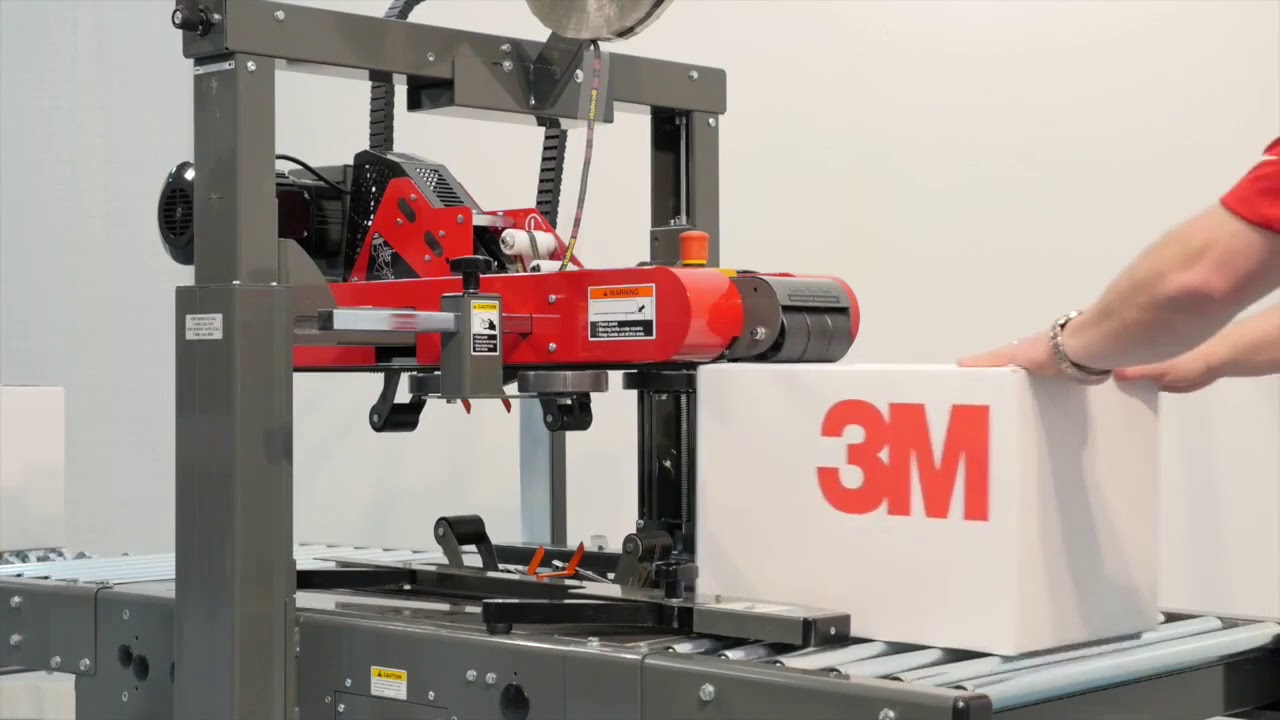 3M Matic™ Adjustable Case Sealer 7000a   See It at Work