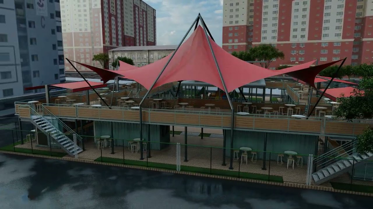 FOOD Court Design by PRODHAN&rsquo;s Design Studio &mdash; a design firm offering Architecture, Interior design
