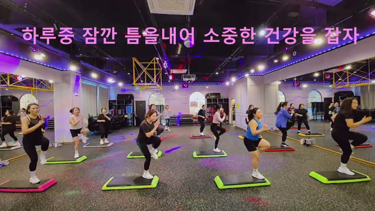 스텝박스 운동 #home workout #건강한중년#하루1분운동 #다이어트 #누구나할수있는운동 #시니어