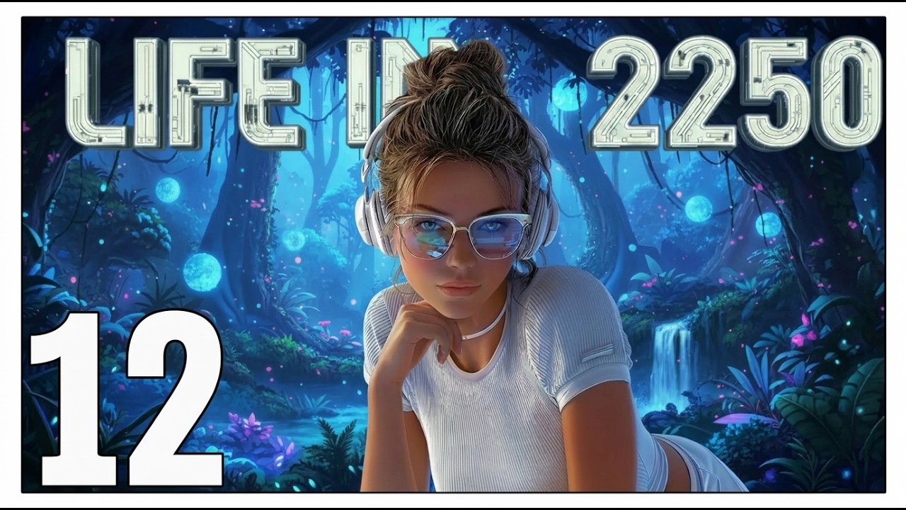 Life in 2250: Eco Megacity & Futuristic Deep House || 4K