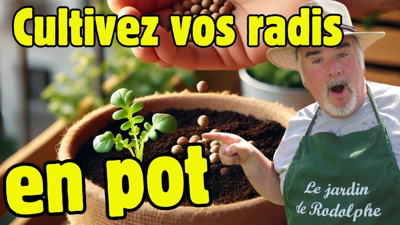 5 avantages à cultiver des radis en pot sur un balcon