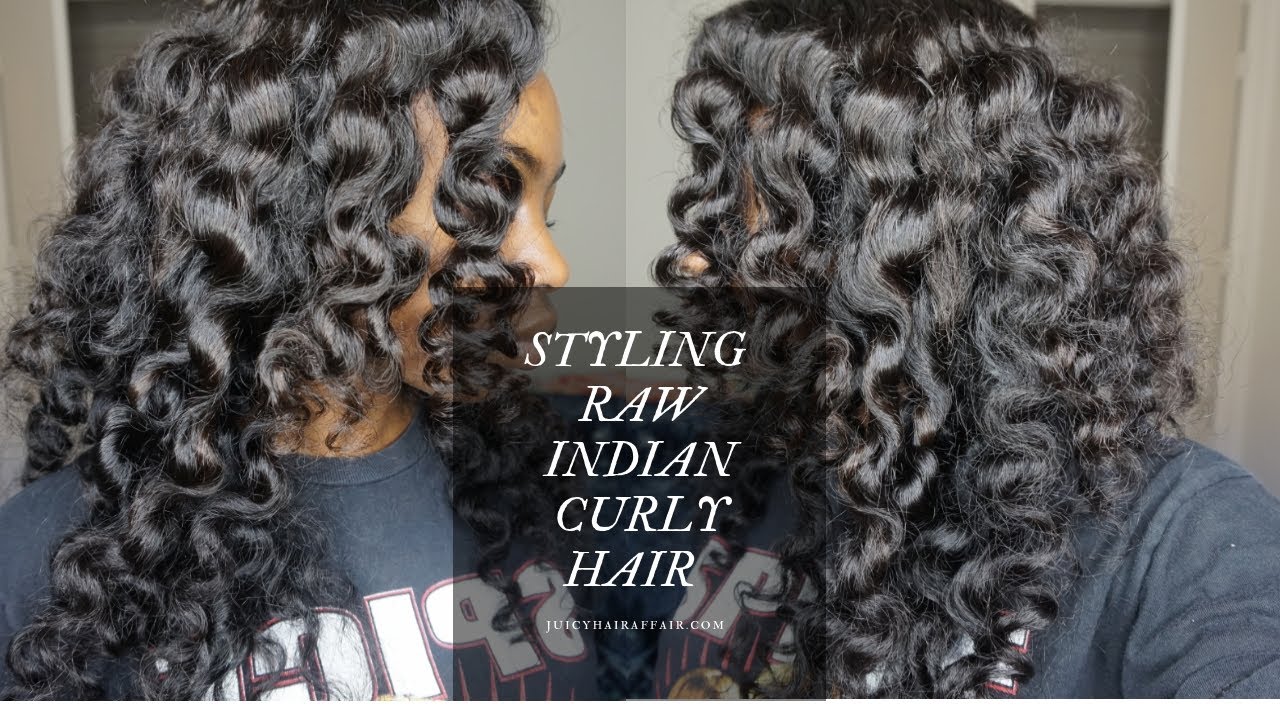 THE BEST Raw Indian CURLY HAIR EXTENSIONS EVER| CURLY TO STRAIGHT