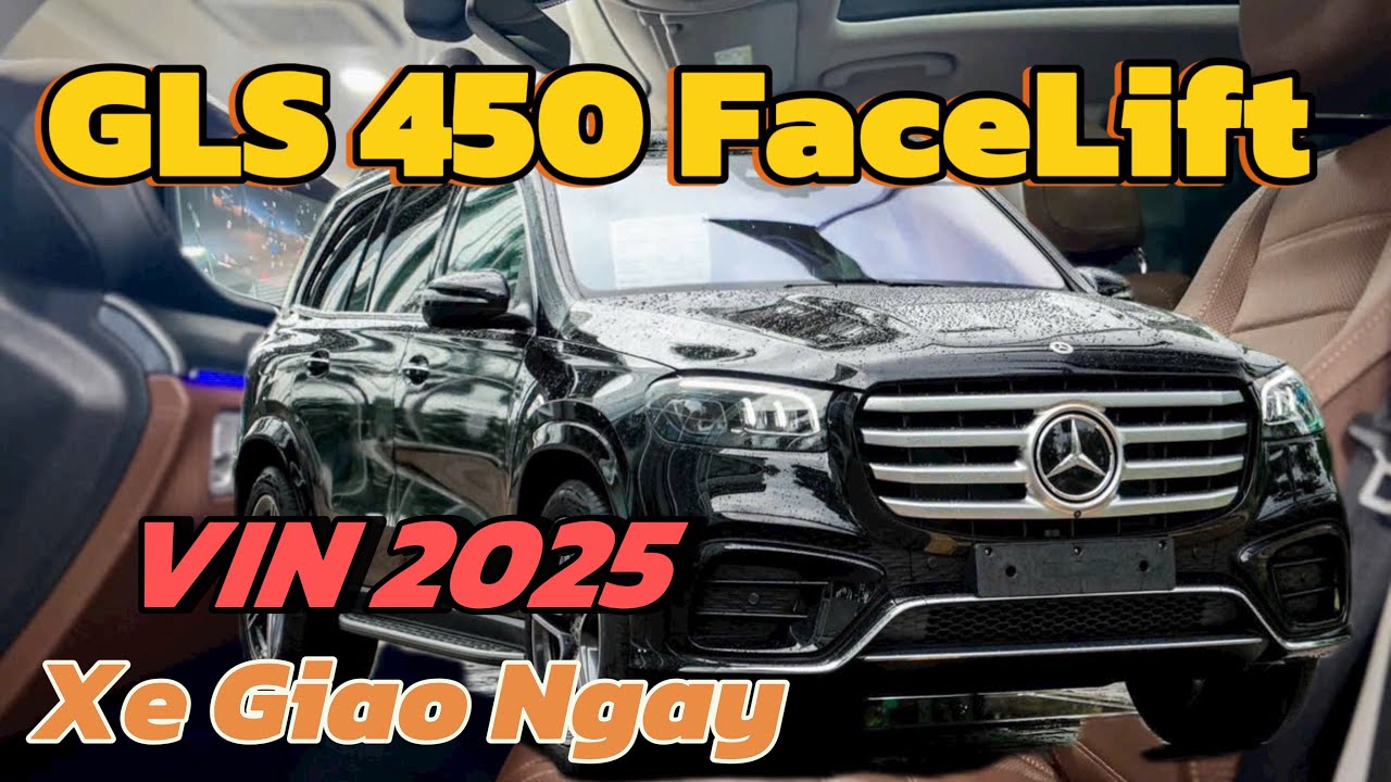 Giá Lăn Bánh Đặc Biệt Mercedes GLS 450 Facelift 2025 Tháng 09/2025 | Nâng Cấp Nhiều Option Hiện Đại