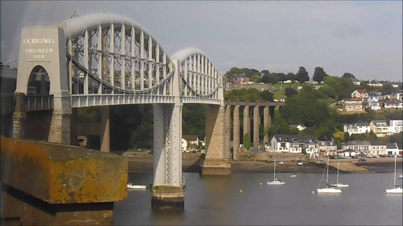 Crossing Brunel's Royal Albert Bridge 27 06 16