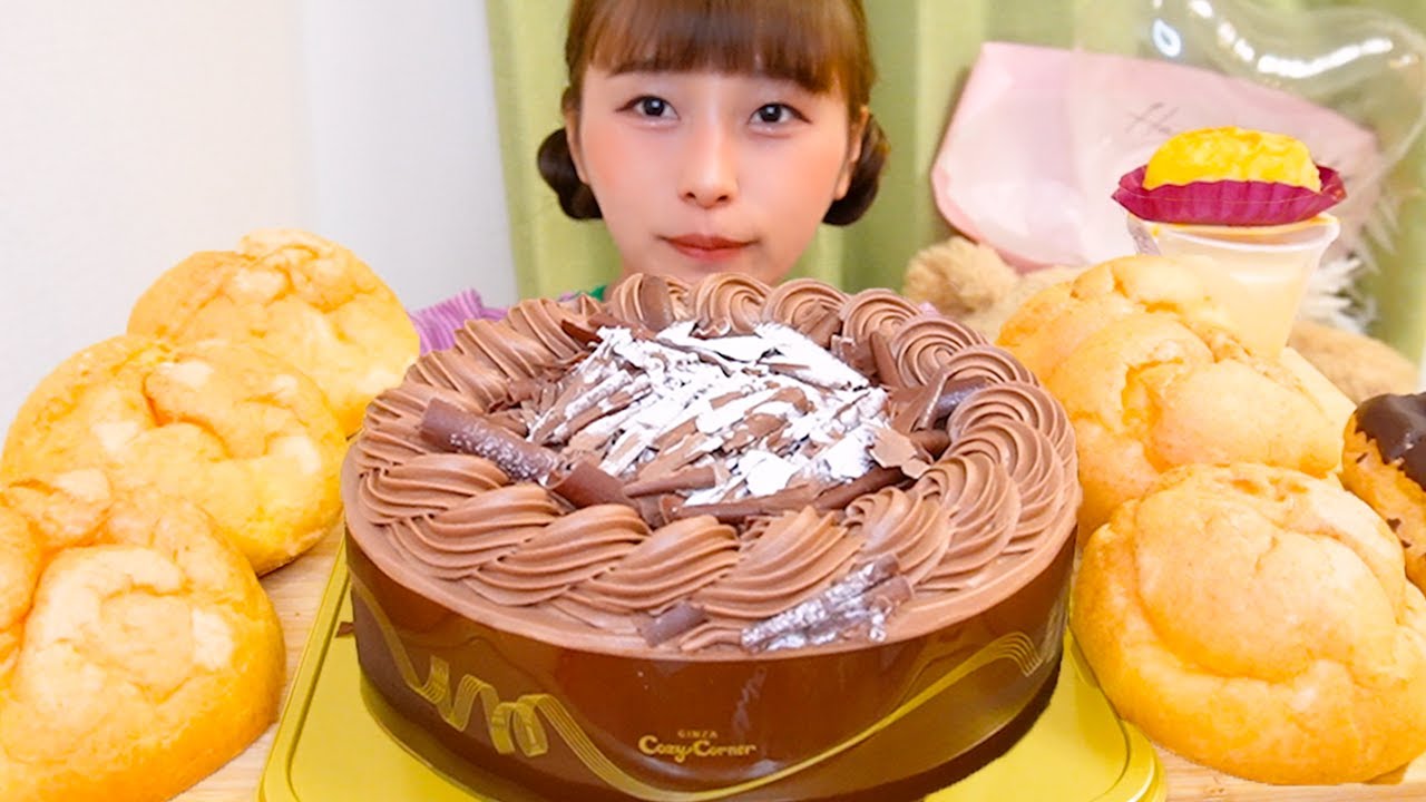 【大食い】疲れた時に食べるケーキが最高すぎた