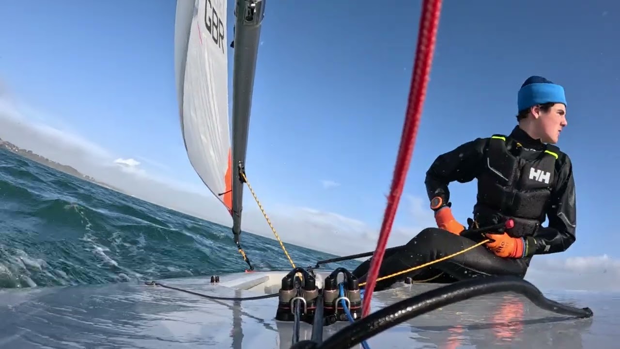 ILCA 4 at WPNSA Saturday 7th Feb 20-25kns 