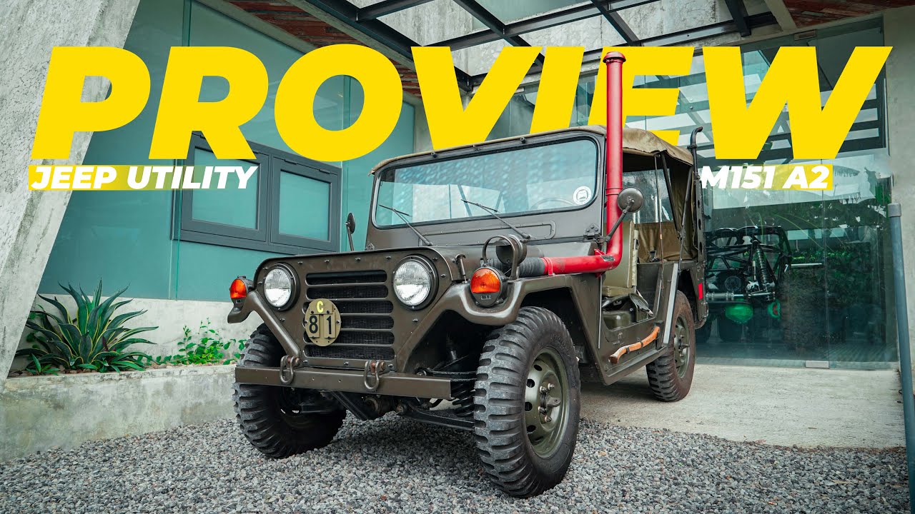 REVIEW MOBIL PERANG!! JEEP UTILITY M151