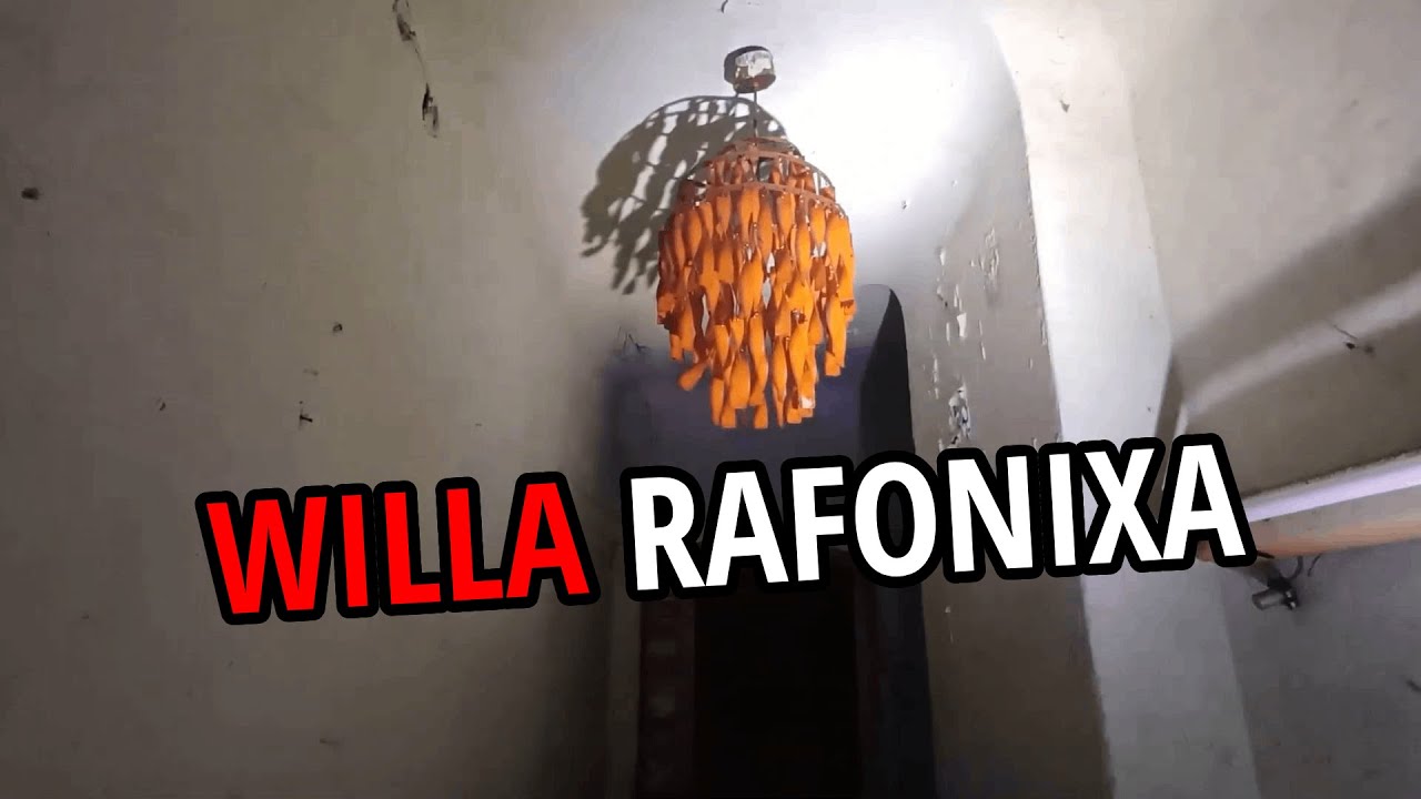 OPUSZCZONA WILLA RAFONIXA + MELINA Z NIETOPERZEM #urbex #paranormal #rafonix #rafonixszef