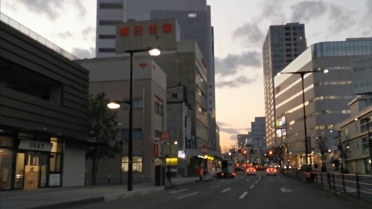 【NEW栃木シリーズ】夕方🌇の宇都宮市のドライブ～宇都宮みんみん本店まで#Drive