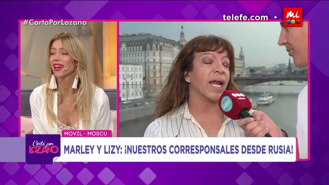 Lizy imitó a Nicole desde Rusia y todo fue un delirio - Cortá por Lozano