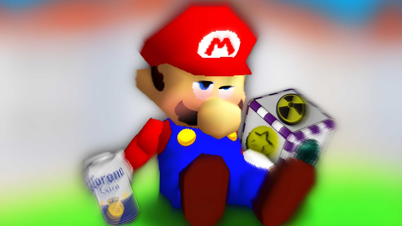MARIO 64 BORRACHISIMO CON DADO!!!!!)