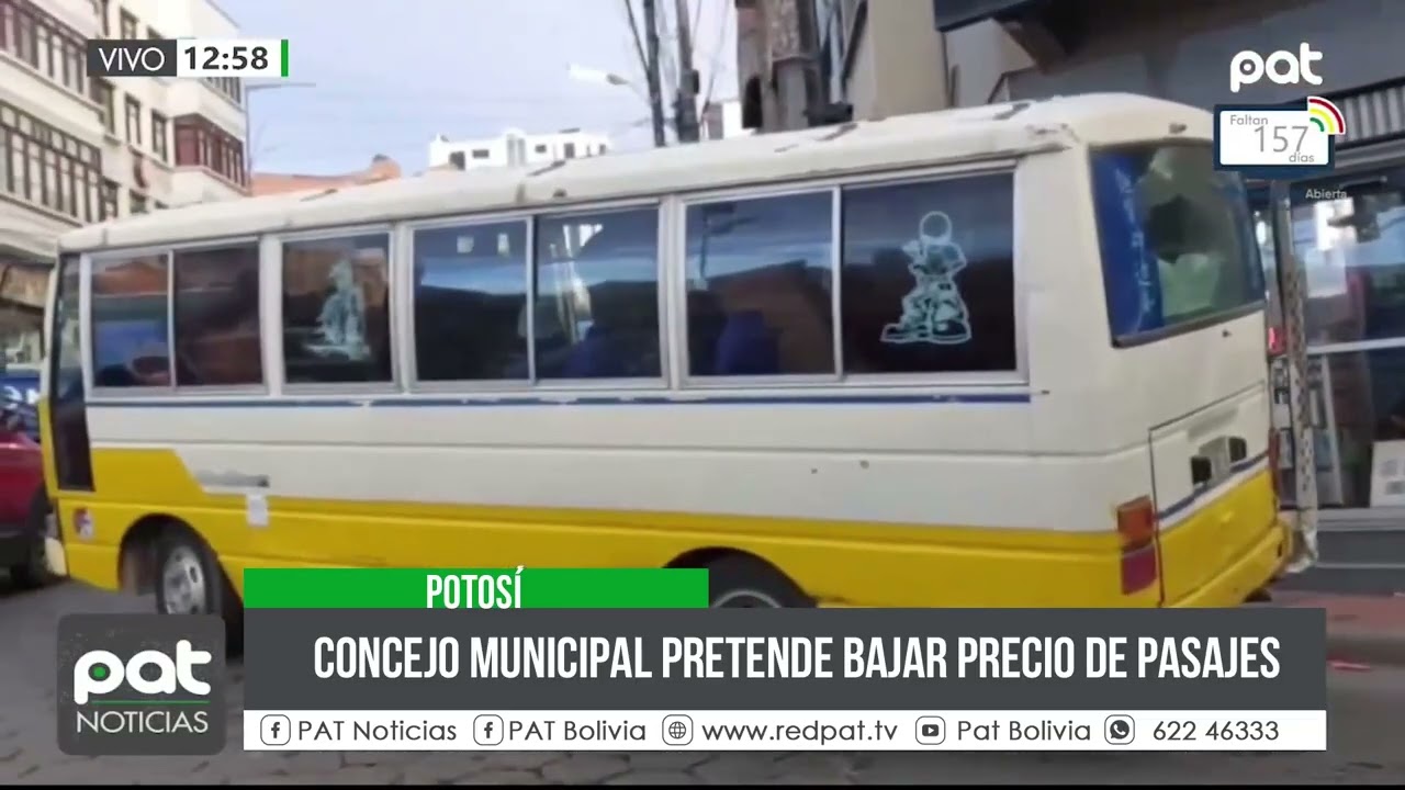 Potos&iacute; define tarifas transitorias para el transporte p&uacute;blico