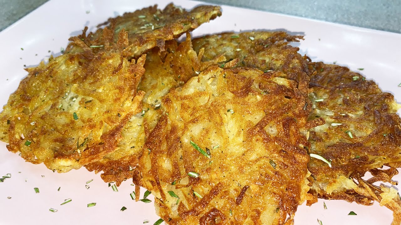 ROSTI DI PATATE IN PADELLA CROCCANTISSIMI