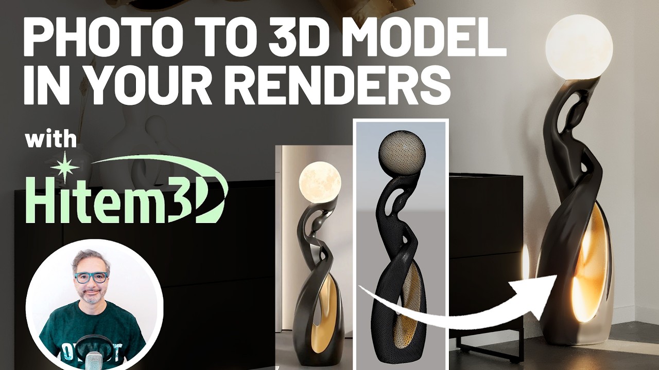 Testing Hitem 3D: from photo to Photorealism (this is insane!)