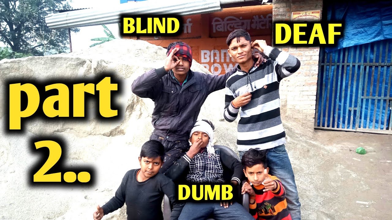 Dumb। Blind। Deaf। part 2 । funny videos। Comedy videos। Turn2 fun