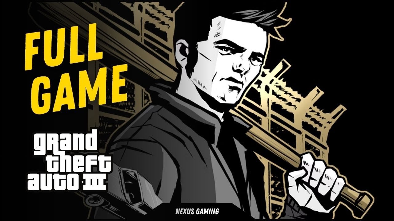 Grand Theft Auto 3 - PS2 - GAMEPLAY WALKTHROUGH - LONGPLAY - NO COMMENTARY - FULL GAME