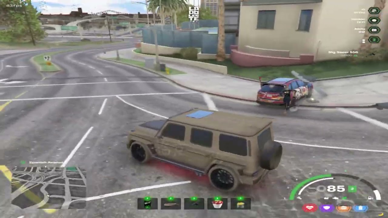 FiveM Highlights #1 ( 100% LADO LESTE )
