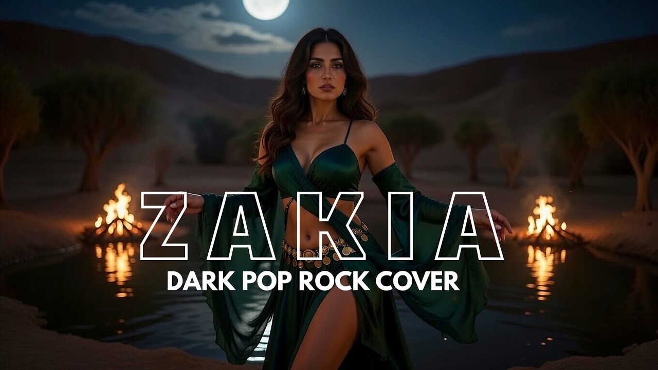 ZAKIA - DARK POP ROCK COVER #godbless #cover #ahmadalbar #musikviral #musikcover #poprock #pop #rock