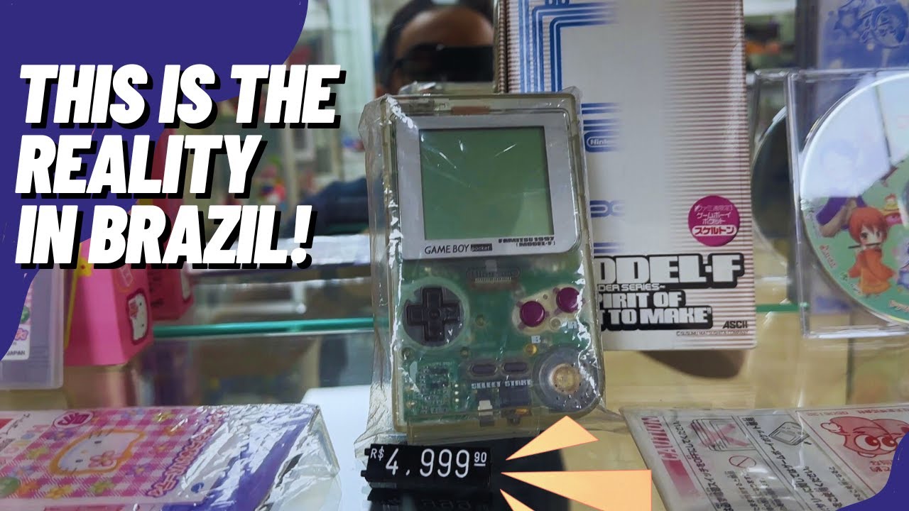 The reality of a Brazilian retrogames store - @pereiraretrogames