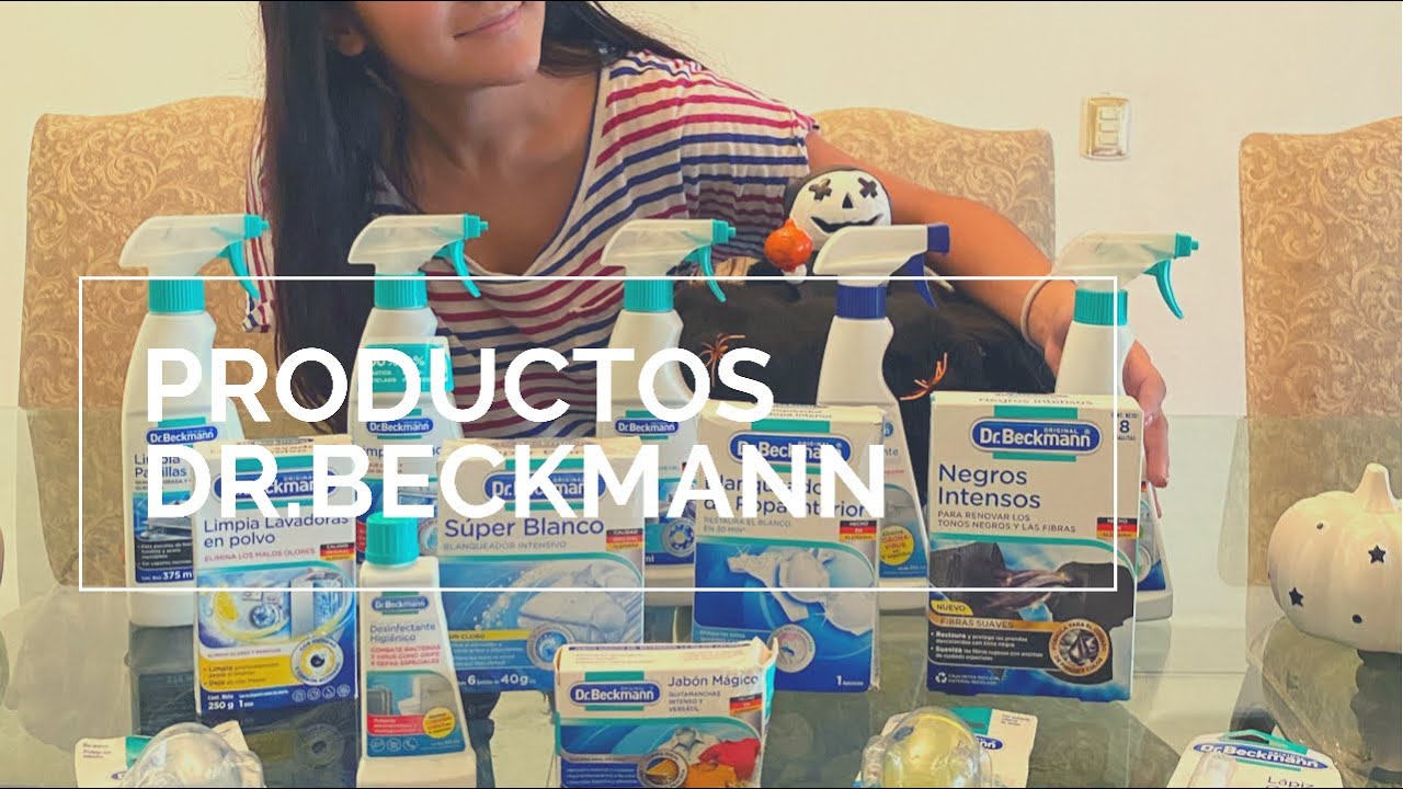Limpieza con productos DR. BECKMANN #drbeckmann