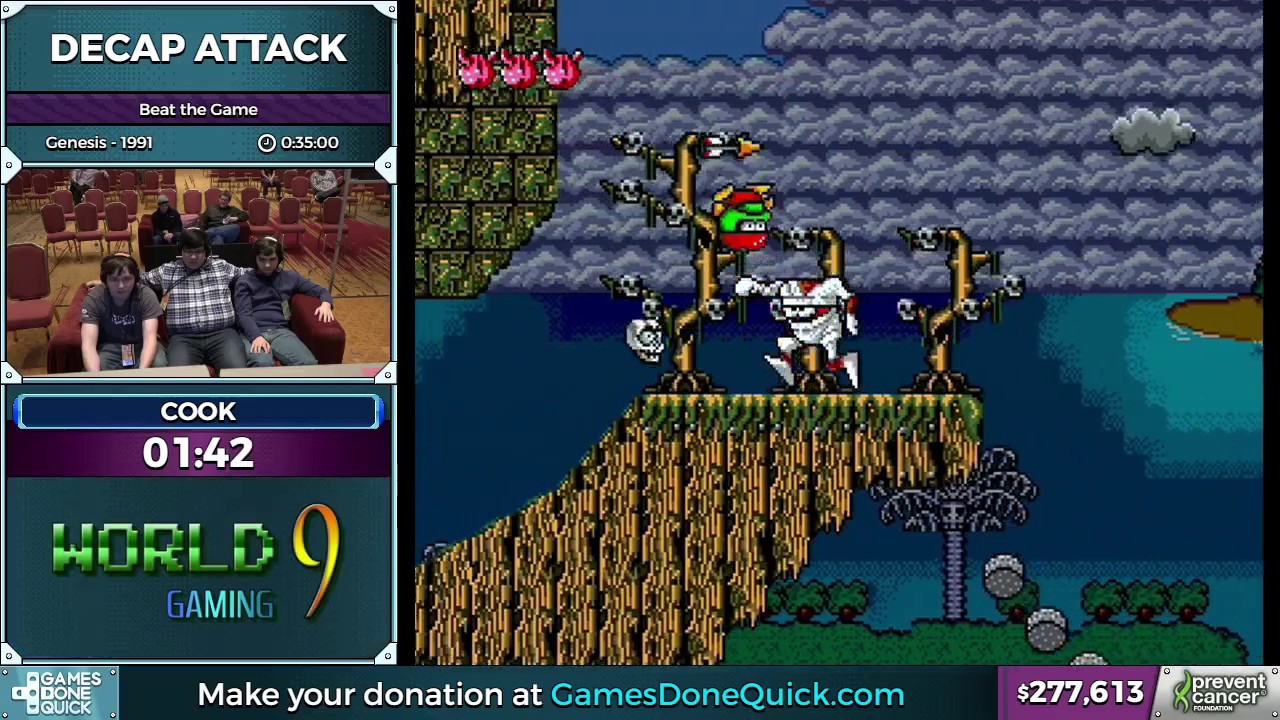Decap Attack by cook in 25:06 - AGDQ 2017 - Part 43