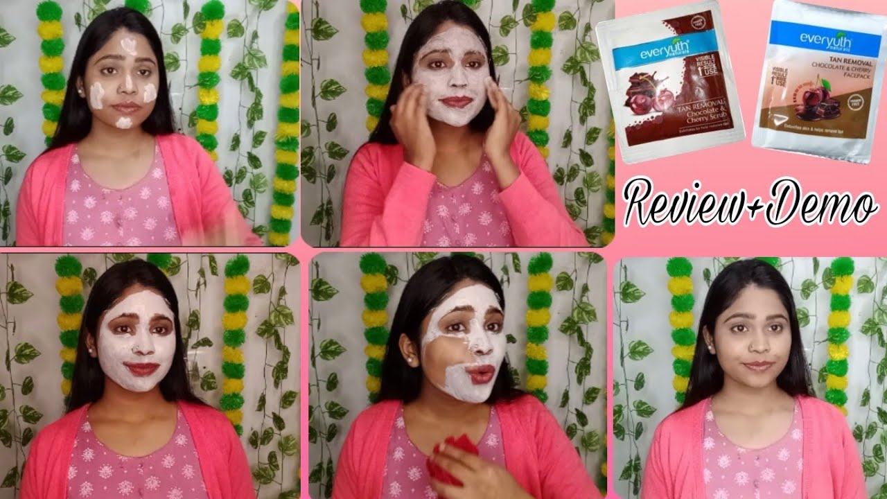 Rs 15🪙 | Everyuth Chocolate and Cherry Scrub and Face Pack | Kajal Kumari  [that glory girl ]