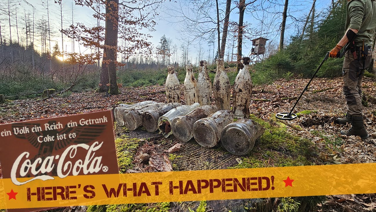 Найден СЕКРЕТНЫЙ ТАЙНИК Coca-Cola ТРЕТЬЕГО РЕЙХА!